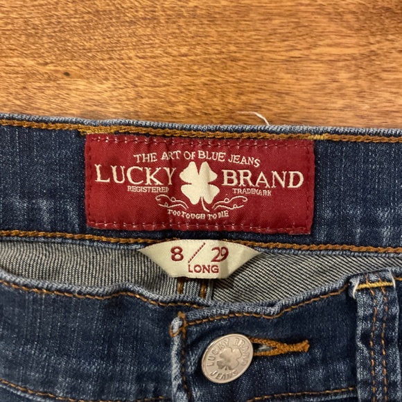 Lucky Brand Sofia Straight Leg  size 8/29 Jeans - Picture 3 of 8